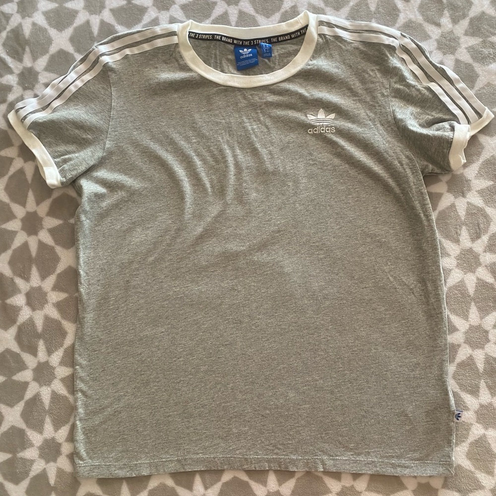 Adidas gray tee